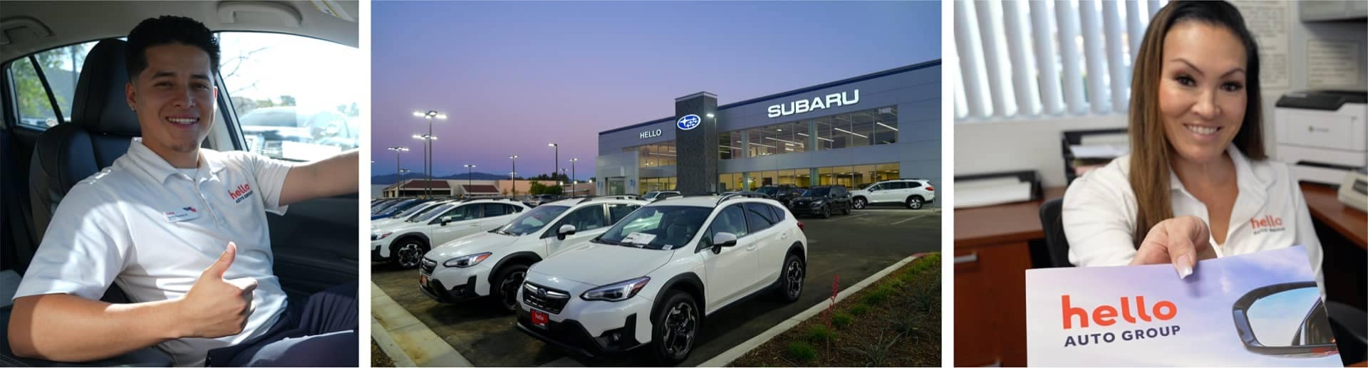 Hello Subaru of Valencia dealership exterior