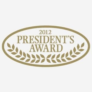 2012 Presidents Award