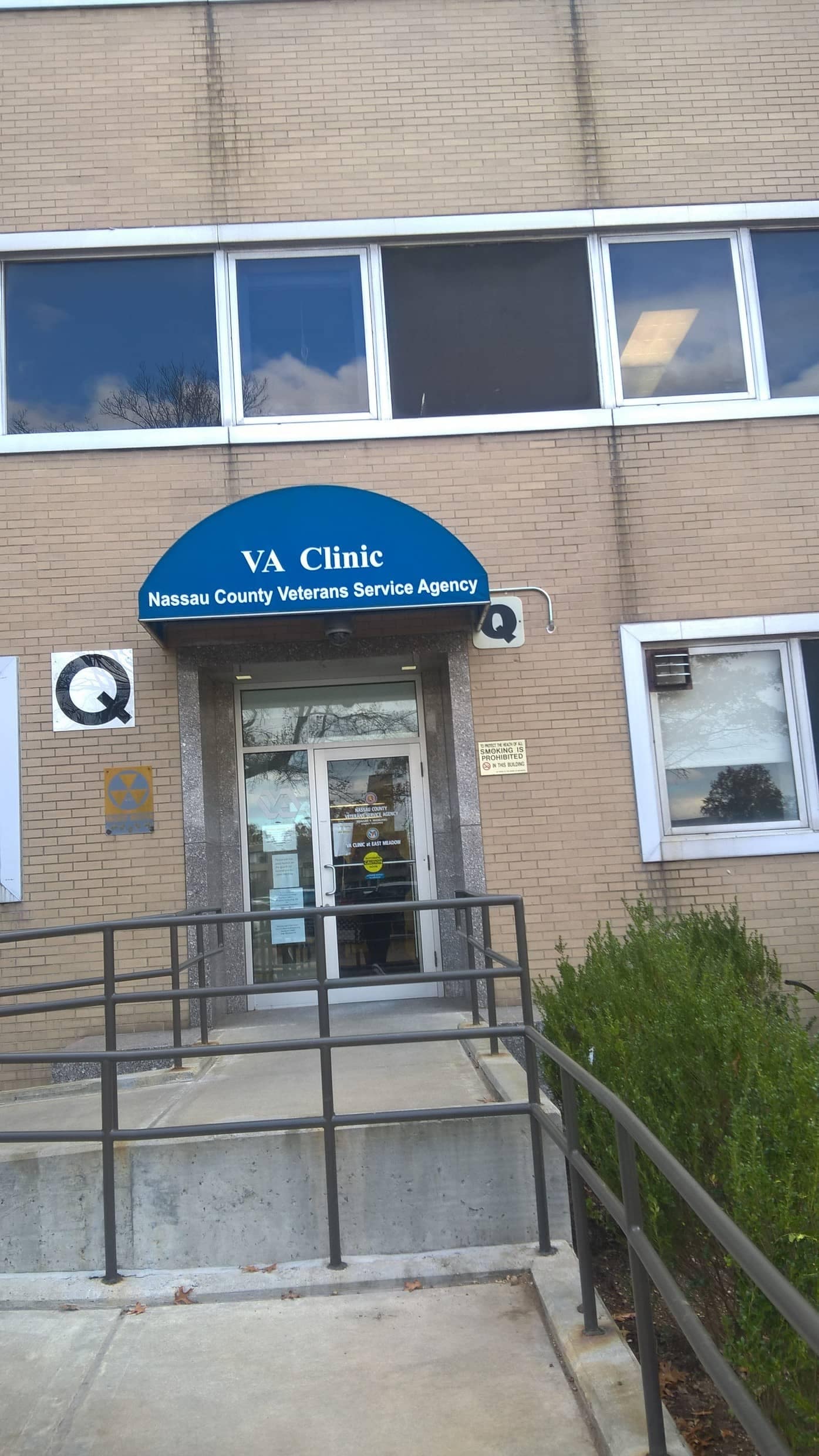 Entrance to VA Clinic