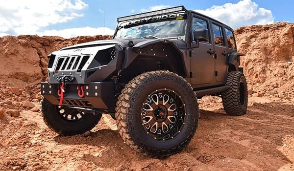 Custom Jeep desert