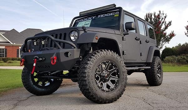 Custom Jeep black 