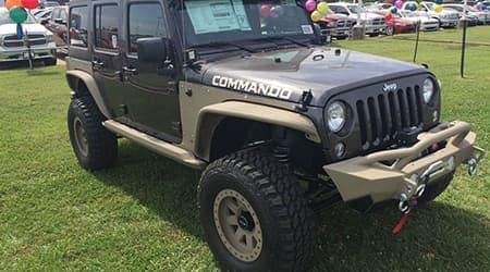 Custom Jeep Commando two colors