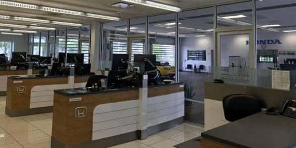 Hendrick Honda of Charleston - interior desk area
