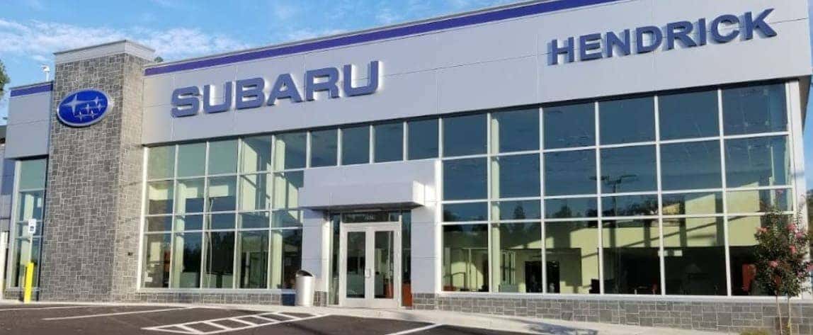 Exterior photo of Hendrick Subaru