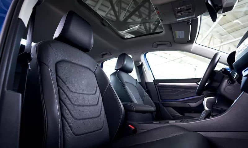 The front seats in the 2024 VW Jetta