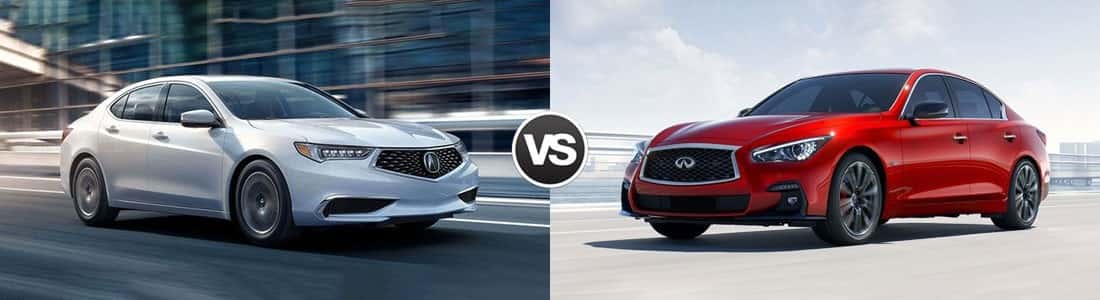 2018 Acura TLX vs 2018 INFINITI Q50