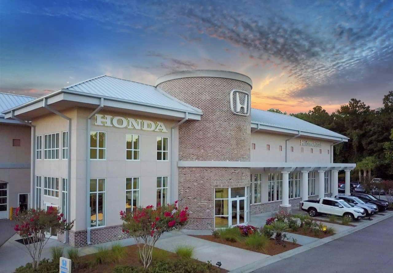 Exterior View of Dealership during the day