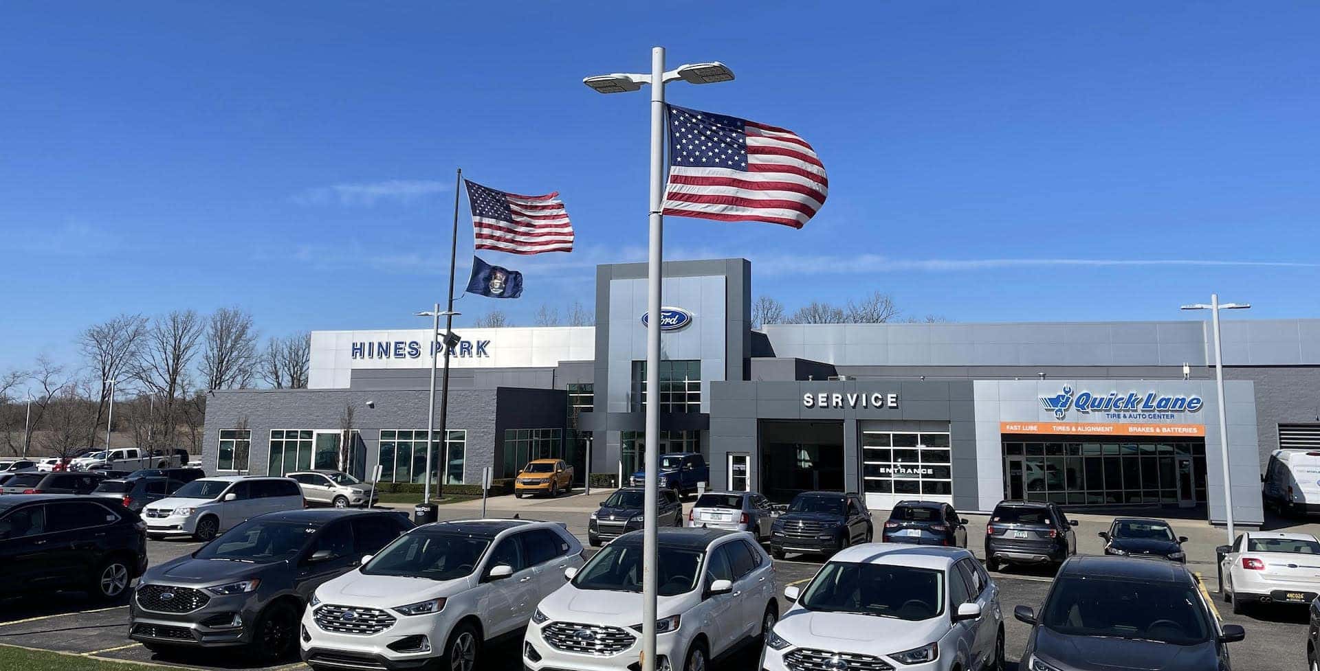 Hines Park Ford Ford Dealer in New Hudson MI