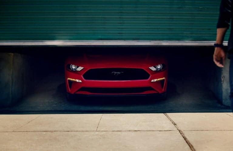 2019 Ford Mustang red front view