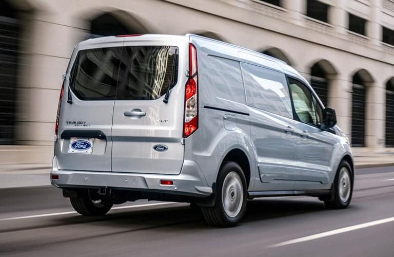 2019 Ford Transit Connect driving back view