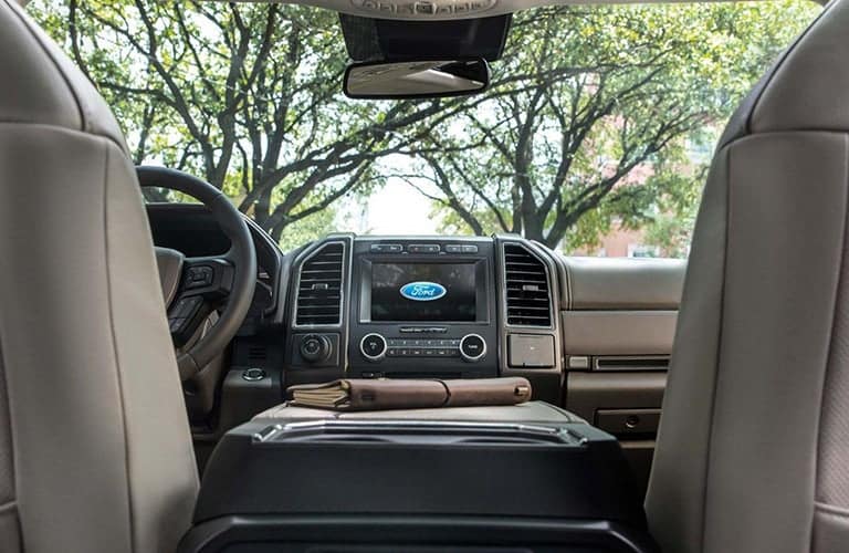 2019 Ford Expedition center console and infotainment system