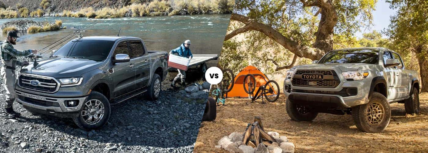 2021 Ford Ranger vs. Toyota Tacoma | Holiday Ford