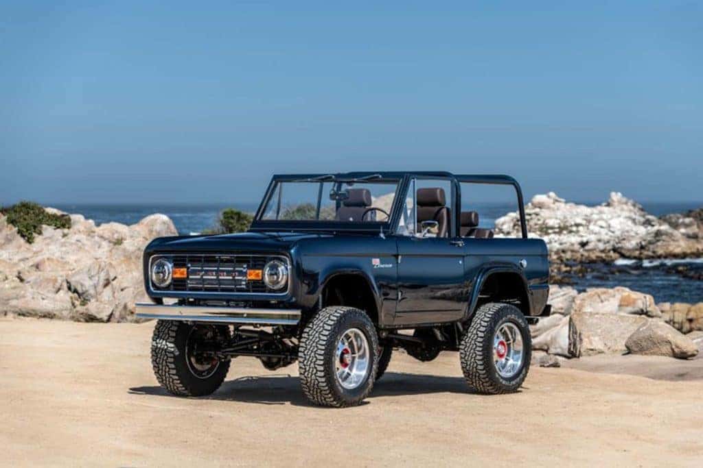 The 2021 Bronco vs. The 1974 Bronco Restomod