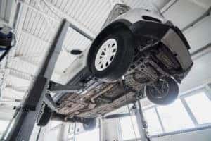 Car Lifted