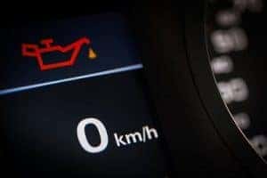 Dashboard Oil Warning Light