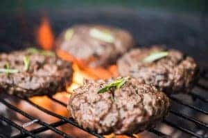 Grilling Burger