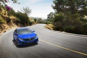 2020 Honda Civic in Blue