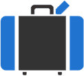 travel suitcase icon