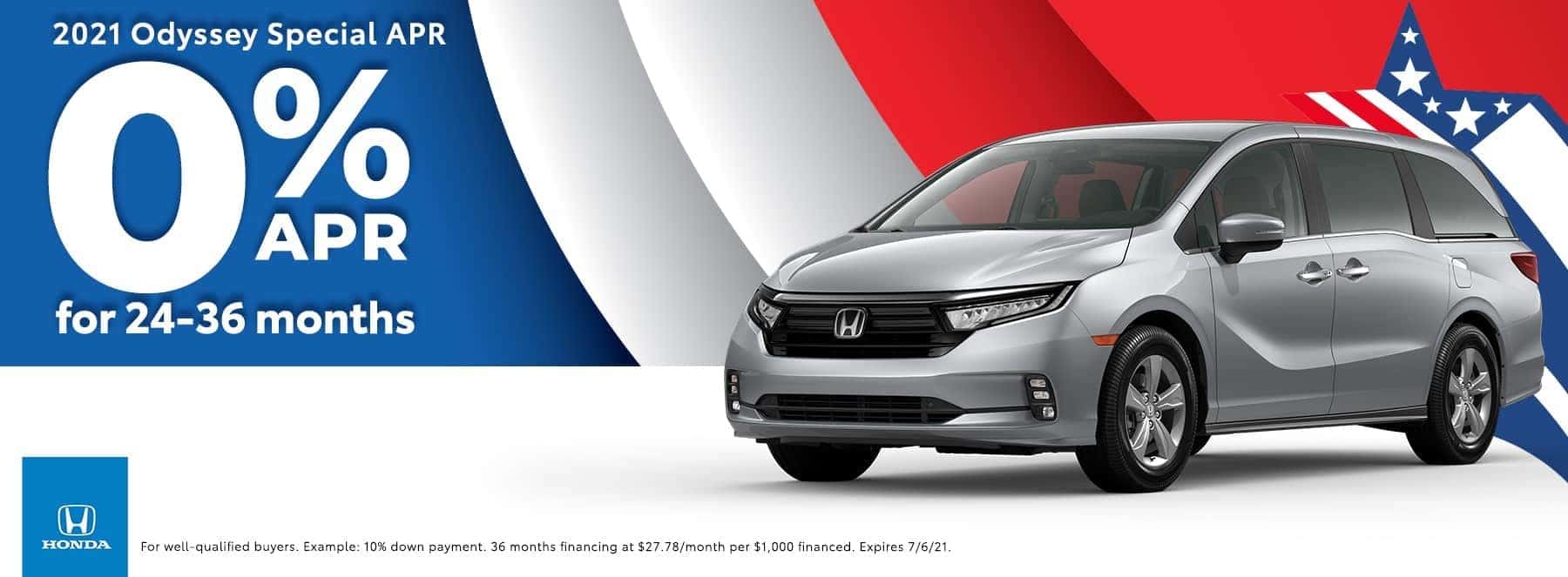 Honda of Newnan - 2021 Odyssey Special - 0% APR for 24-36 months