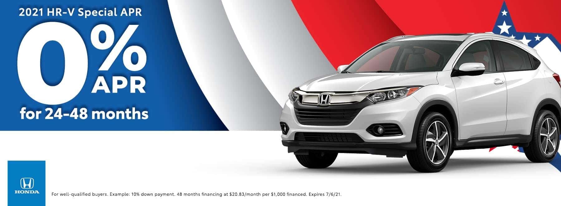 Honda of Newnan - 2021 HR-V Special - 0% APR for 24-48 months