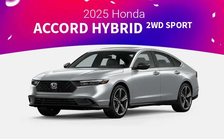 New 2025<br>Honda Accord Hybrid 2WD Sport