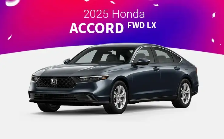 New 2025<br>Honda Accord FWD LX