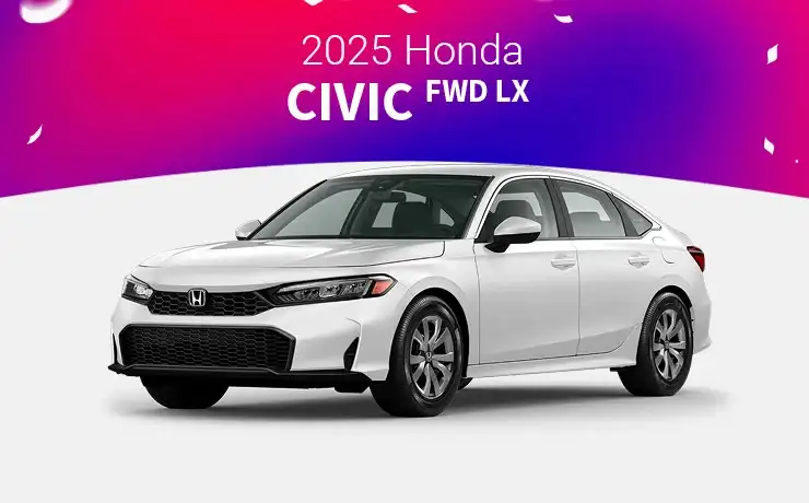 New 2025<br>Honda Civic FWD LX