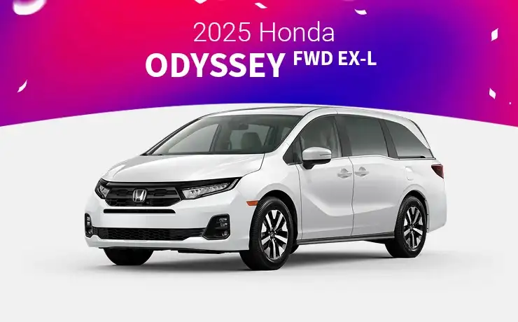New 2025<br>Honda Odyssey FWD EX-L