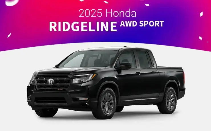 New 2025<br>Honda Ridgeline AWD Sport