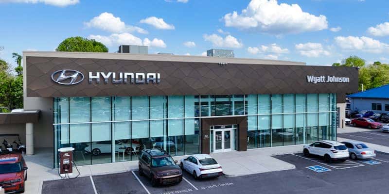 Wyatt Johnson Hyundai dealership exterior