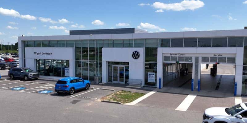 Wyatt Johnson Volkswagen dealership exterior