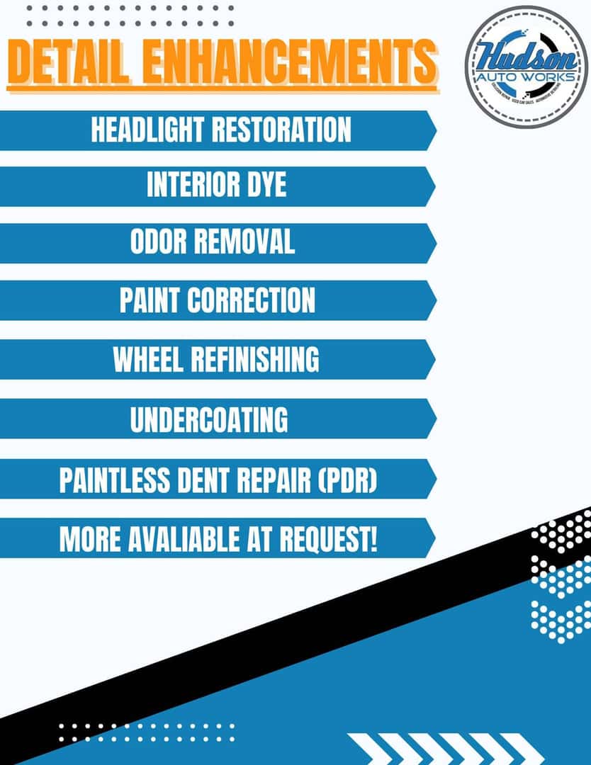 Detail Center Hudson Autoworks Greensboro, NC