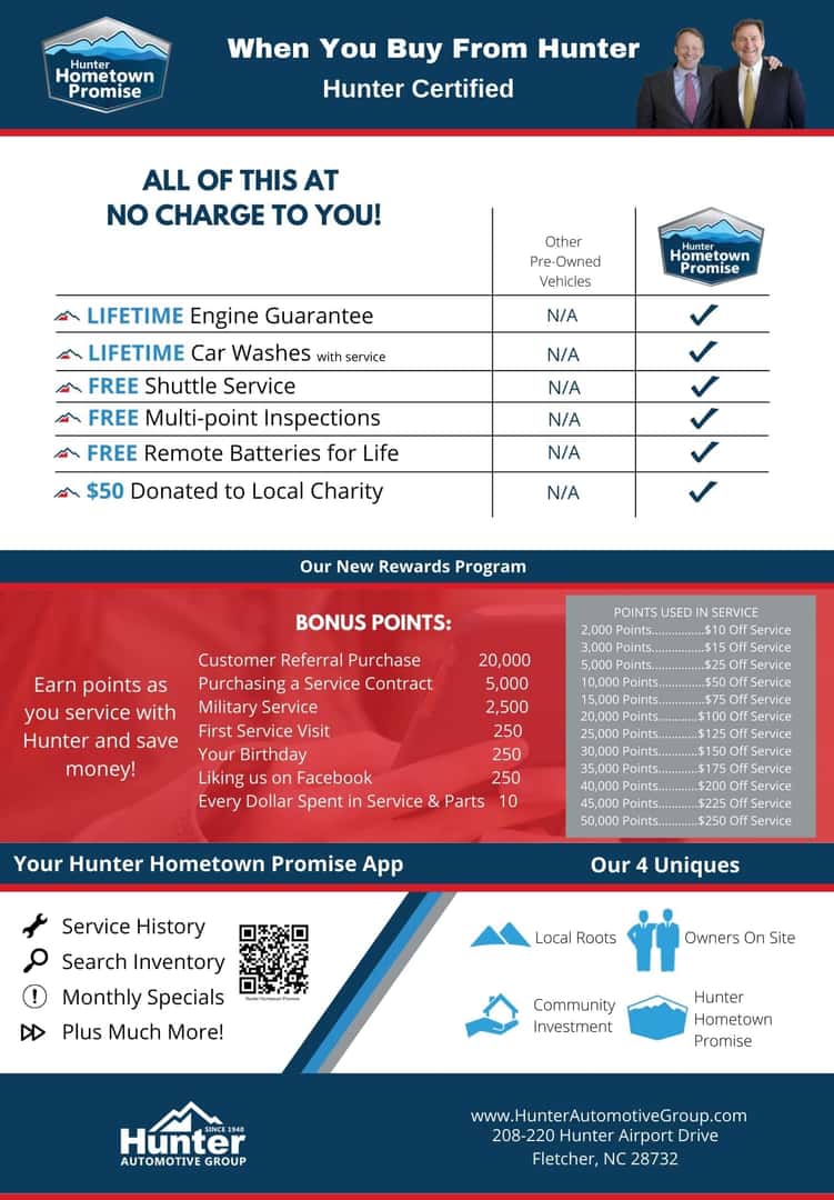 Hunter Hometown Promise Hendersonville NC Near Asheville