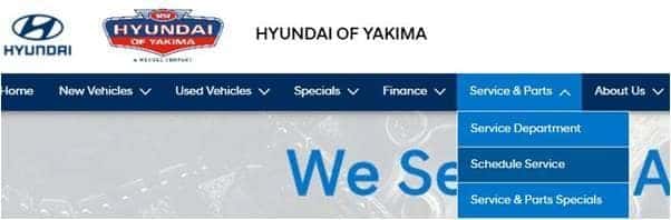 How To Schedule A Service Appointment Online | Hyundai of Yakima