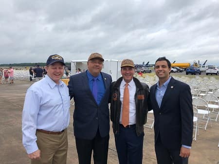 Four men at the NAX Jax Air Show