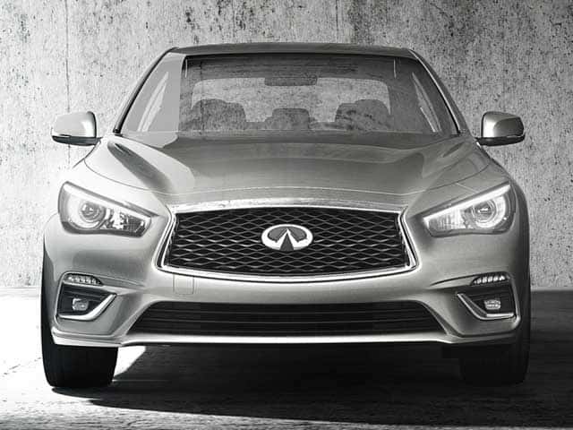 2022 Q50 View From Front End Of Vehilce