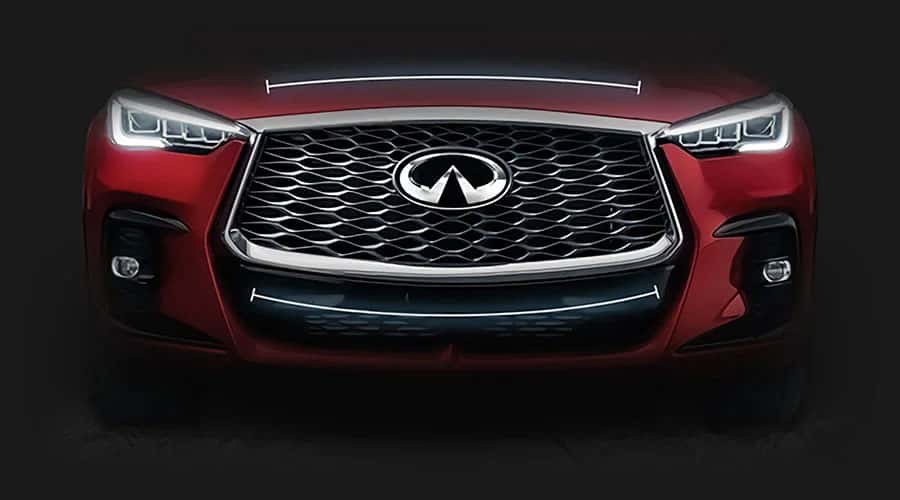 2022 QX55 Front Grill