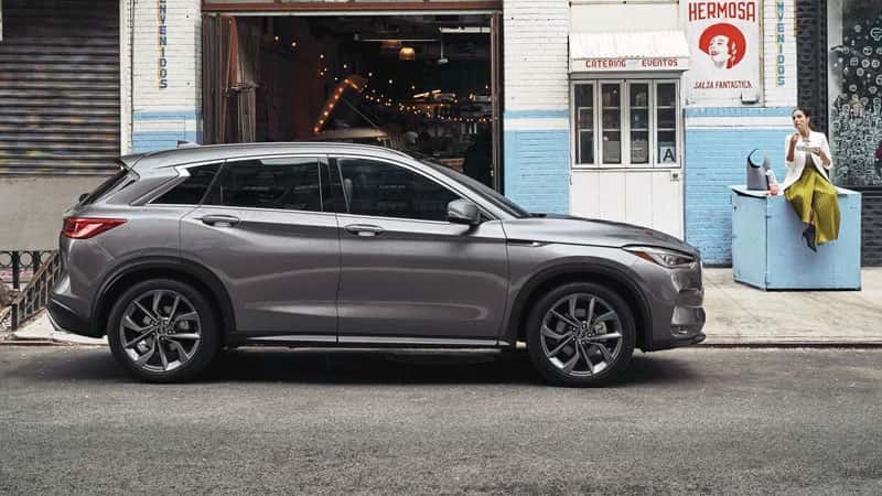 2021 QX50 Parked