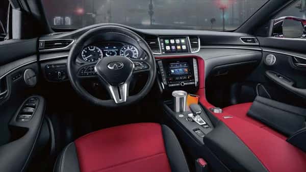 View Of Front Seats