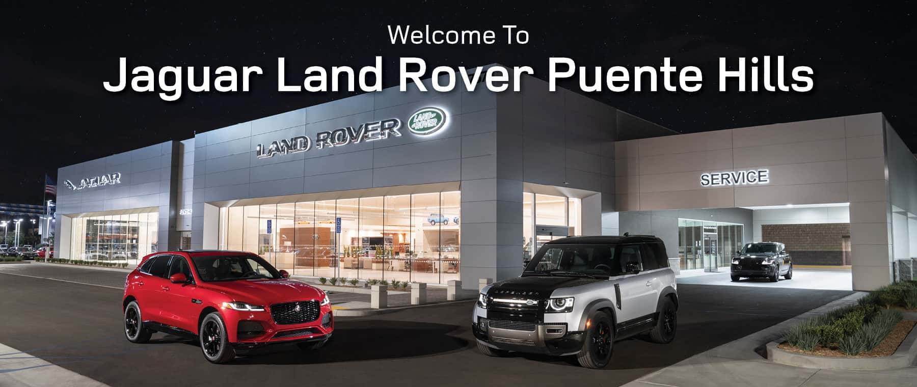 Welcome to Jaguar Land Rover Puente Hills