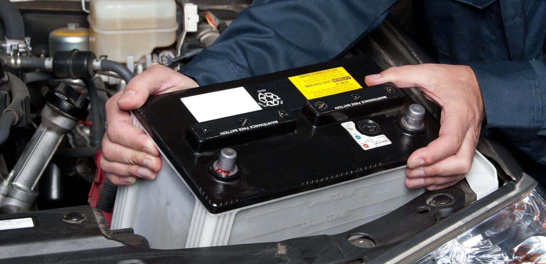 Car battery replacement
