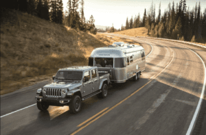 2023 Jeep Gladiator Towing Airstream