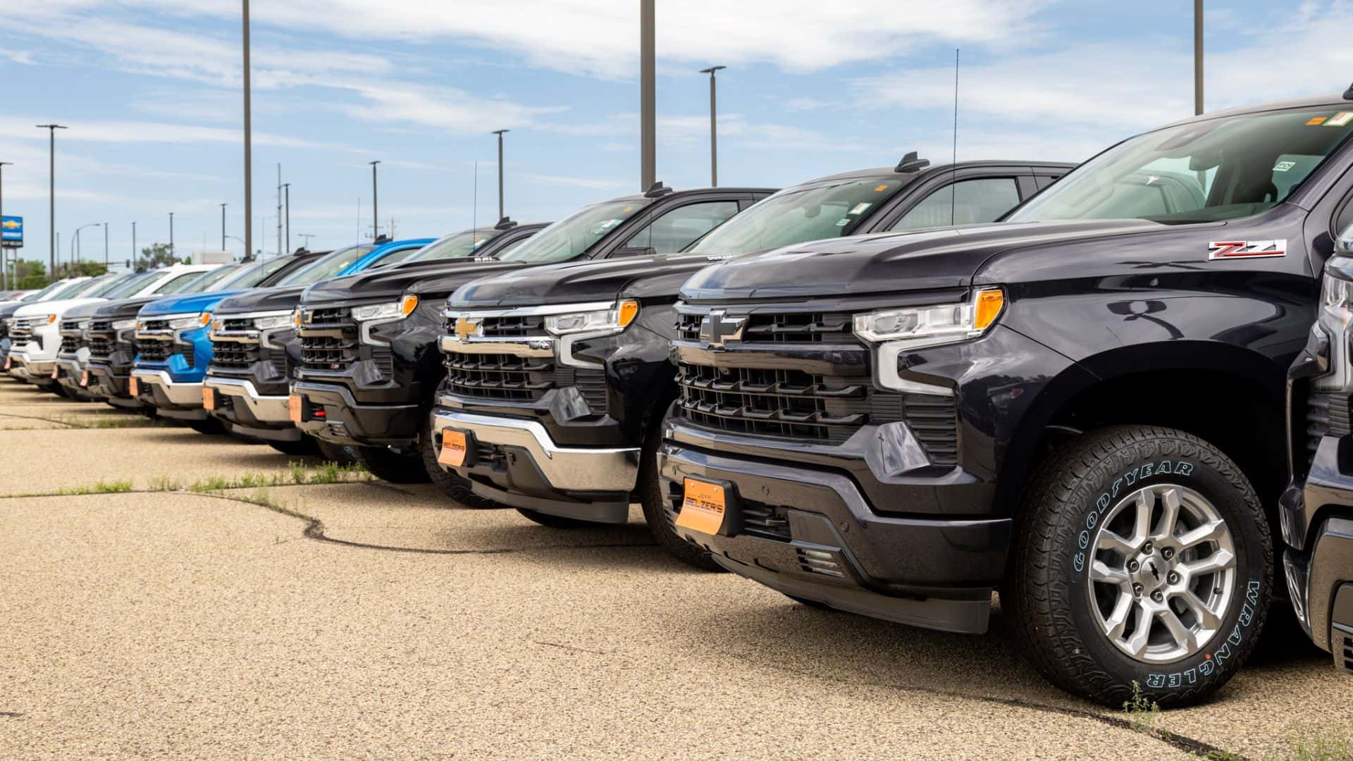 Chevrolet Silverado 1500 lineup
