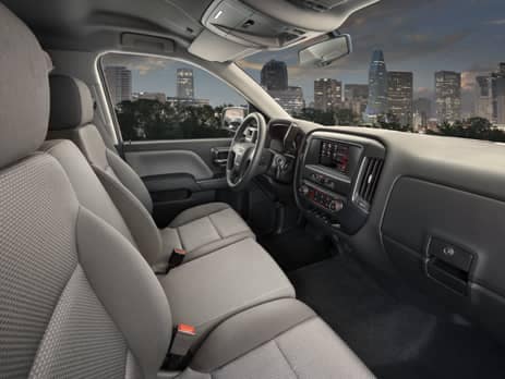 GMC Elevation Edition Clean Fabric Interior/Console view from passenger side