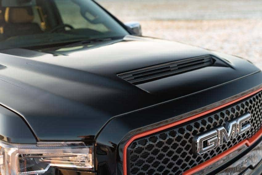 Harley-Davidson GMC Sierra Front hood Air intake