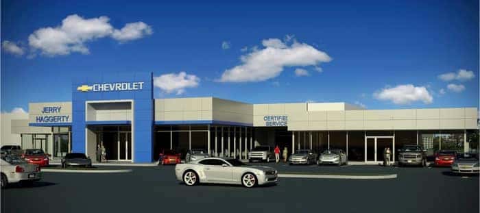 CGI image of Jerry Haggerty Dealership