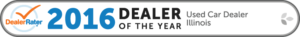 2016 Dealer of Year award