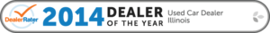 2014 Dealer of Year award