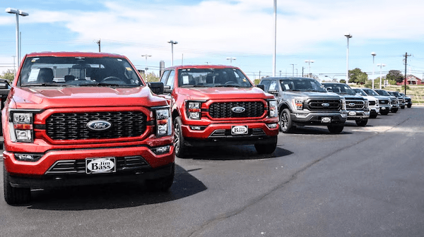 F-150 in a row