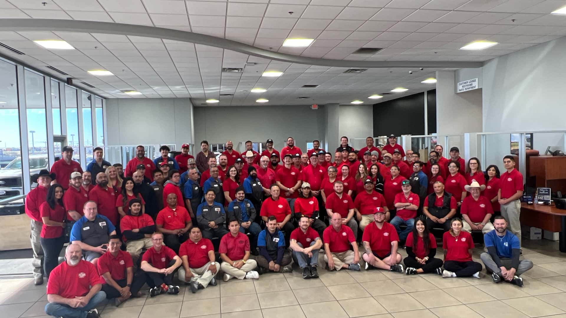 Jim Bass Ford Group photo